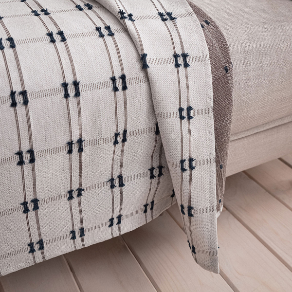 Ριχτάρι Καναπέ Τριθέσιου (180x310) Gofis Home Celtic Marine Blue 377/09