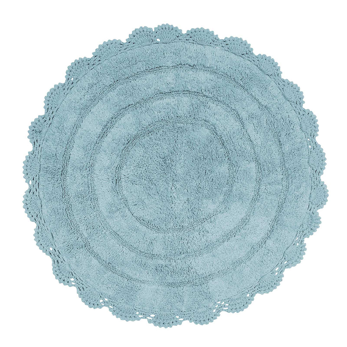 Πατάκι Μπάνιου (Φ60) Das Home Bathmats Colours 0635 Ciel 204021