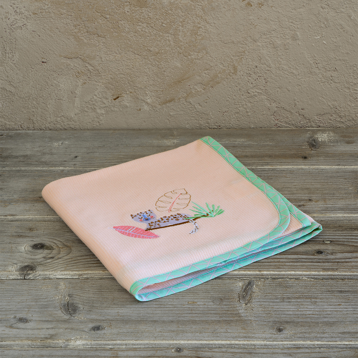 Κουβέρτα Πικέ Κούνιας (110X140) Nima Baby Little Paradise Home Βρεφικά Προίκα Μωρού Κουβέρτες Βρεφικές Καλοκαιρινές Spitishop