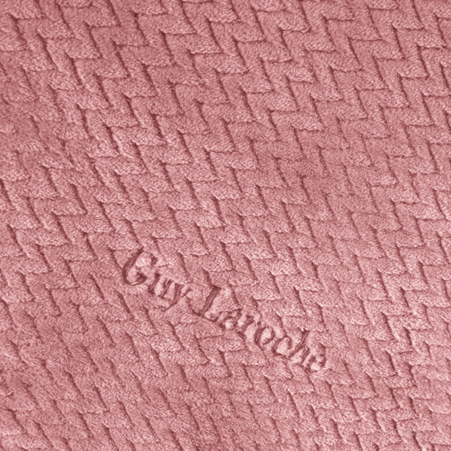 Κουβέρτα Fleece Μονή (160X220) Guy Laroche Rombus Coral Home Παιδικά Λευκά Είδη Παιδικές Κουβέρτες Spitishop