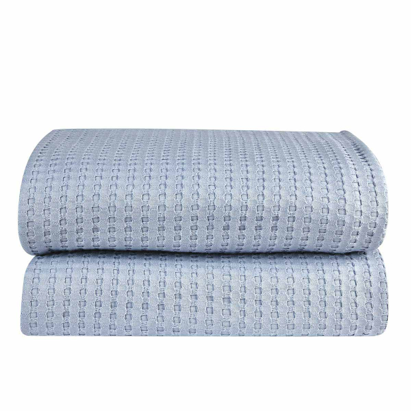 Κουβέρτα Πικέ Υπέρδιπλη Kentia Loft Soho 390 Blue/Lilac