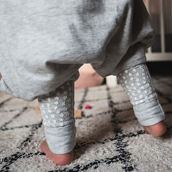 Καλοκαιρινός Υπνόσακος Με Πόδια 1 Tog (6-18 μηνών) Gro Company Steppee Grey Marl