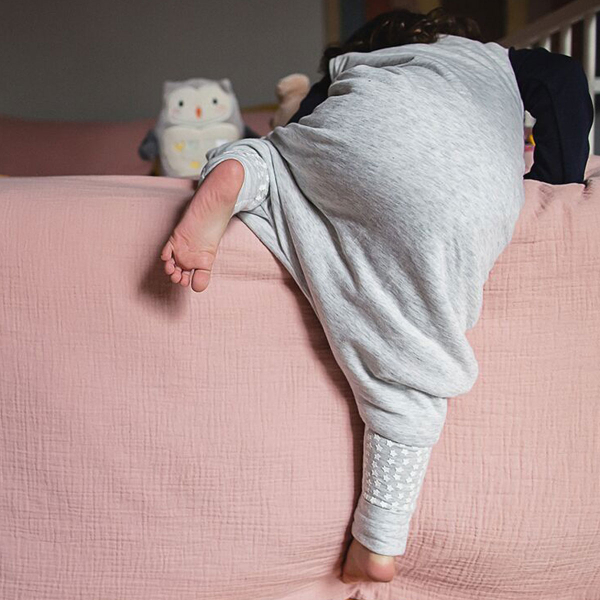 Καλοκαιρινός Υπνόσακος Με Πόδια 1 Tog (6-18 μηνών) Gro Company Steppee Grey Marl