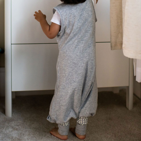 Καλοκαιρινός Υπνόσακος Με Πόδια 1 Tog (6-18 μηνών) Gro Company Steppee Grey Marl