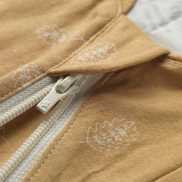 Καλοκαιρινός Υπνόσακος - Πάνα Φασκιώματος (0-3 μηνών) Gro Company Swaddle Bag Ochre Leaf