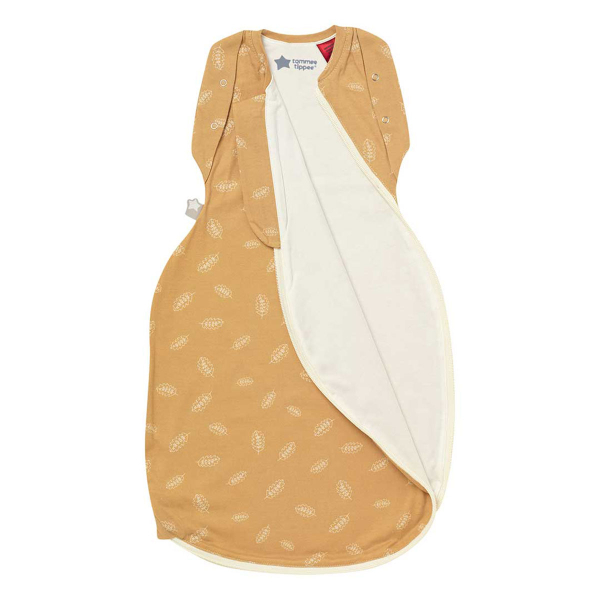 Καλοκαιρινός Υπνόσακος - Πάνα Φασκιώματος (0-3 μηνών) Gro Company Swaddle Bag Ochre Leaf