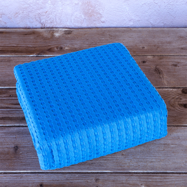 Κουβέρτα Πικέ Μονή (160x240) Nima Bed Linen Habit Ocean Blue