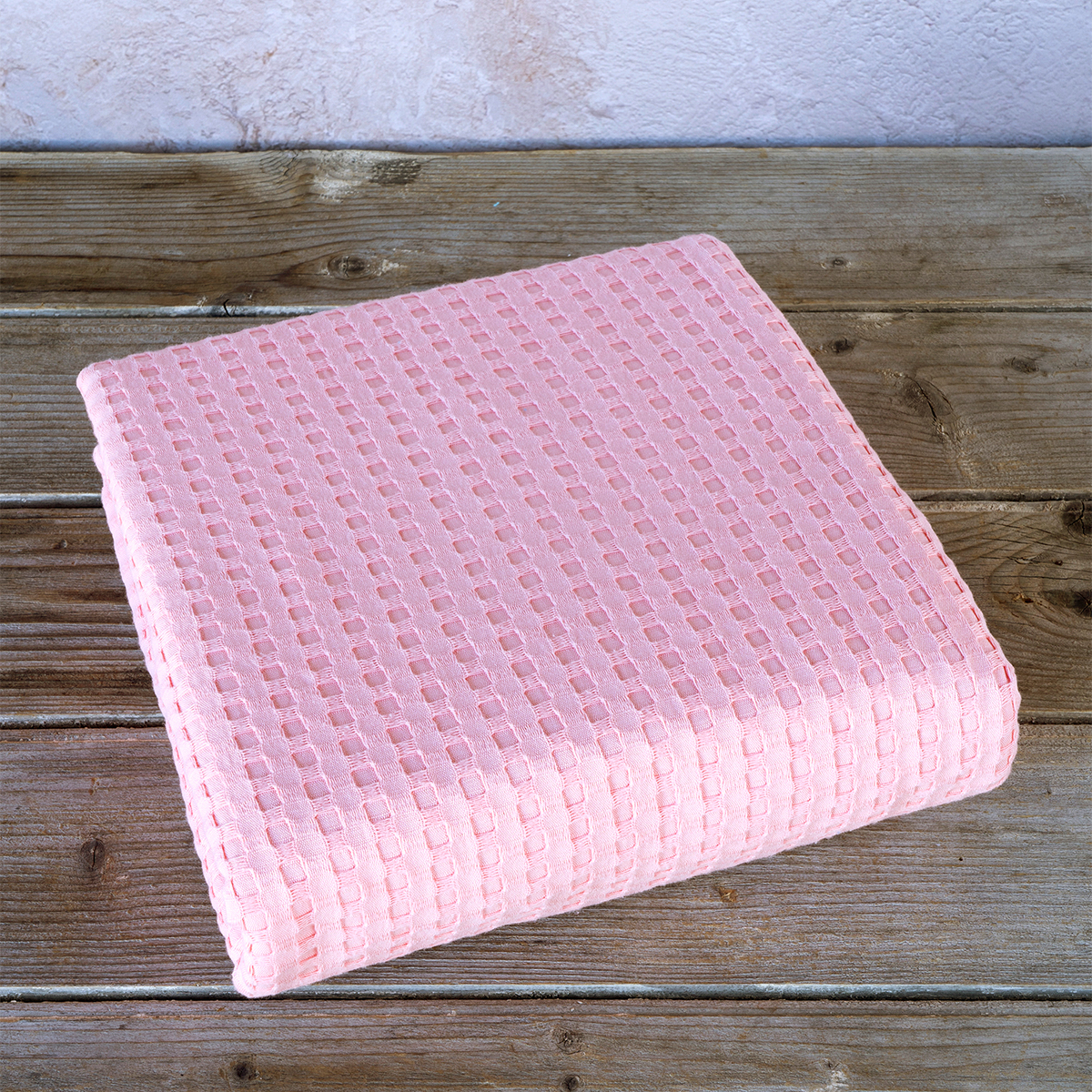Κουβέρτα Πικέ Μονή Nima Bed Linen Habit Pink
