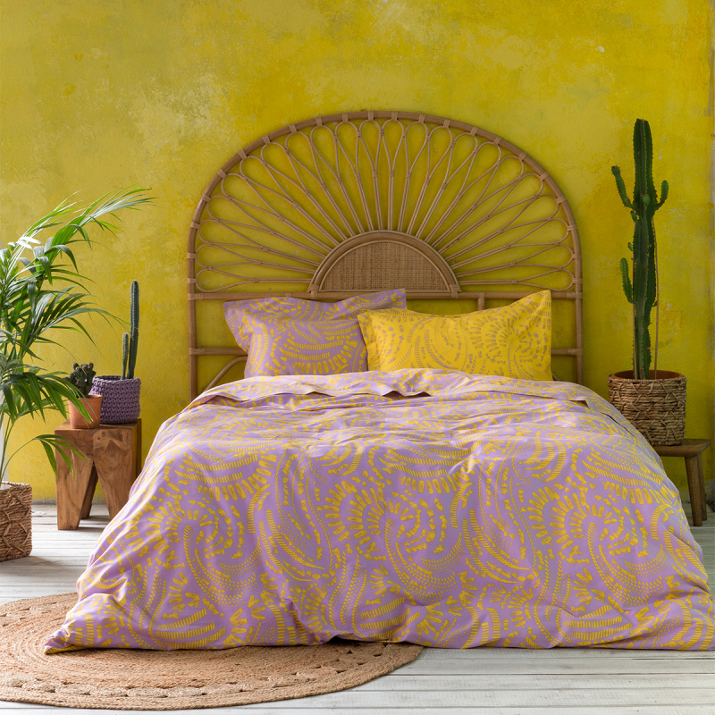 Σεντόνια King Size (Σετ) Nima Bed Linen Maya Lavender