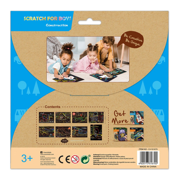 Ζωγραφική Scratch Avenir Construction