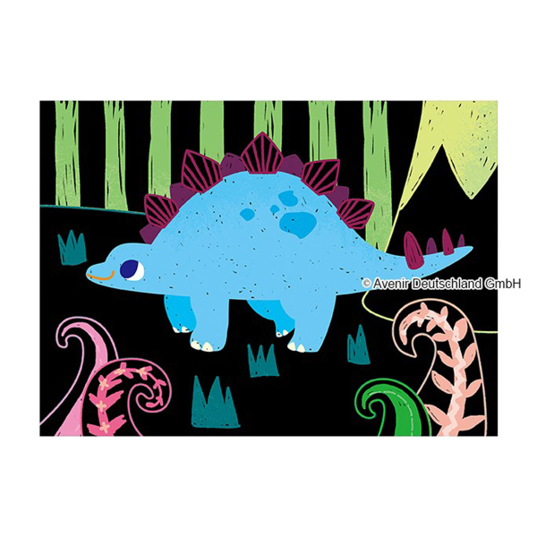 Ζωγραφική Scratch Avenir Dinosaur