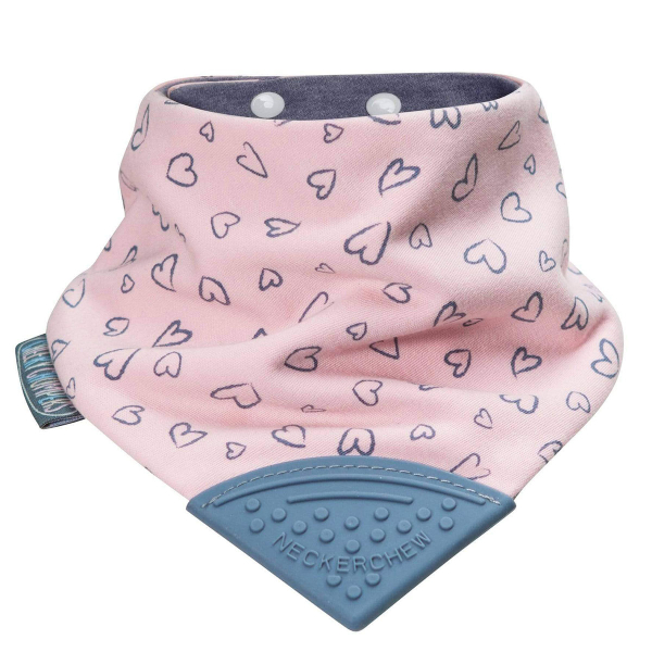 Σαλιάρα - Μπαντάνα Με Μασητικό 2-24 Μηνών Cheeky Chompers Made With Love