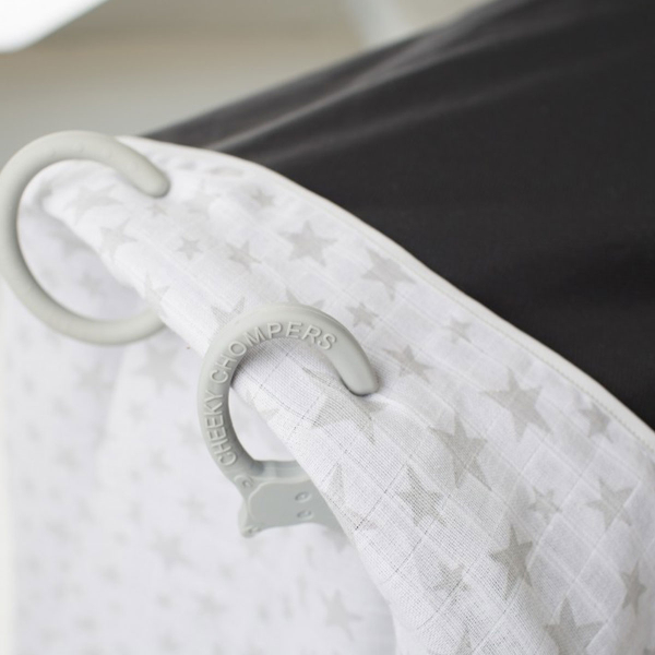 Μουσελίνα Πολλαπλών Χρήσεων Cheeky Chompers Silver Stars