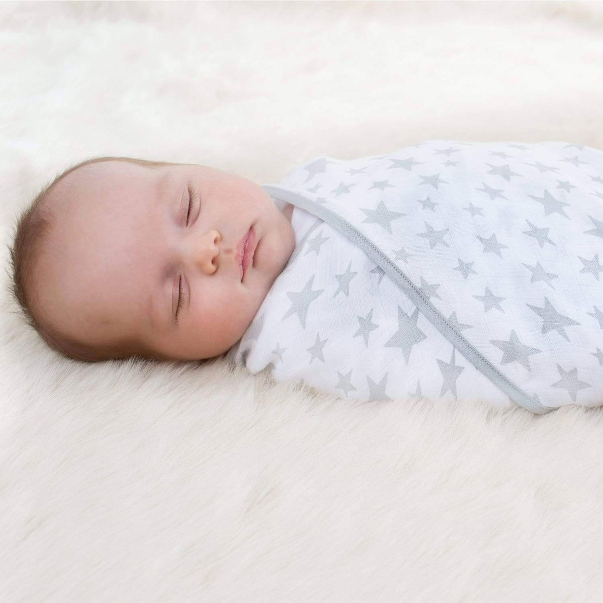 Μουσελίνα Πολλαπλών Χρήσεων Cheeky Chompers Silver Stars Home Βρεφικά Προίκα Μωρού Πάνες - Σελτεδάκια Spitishop