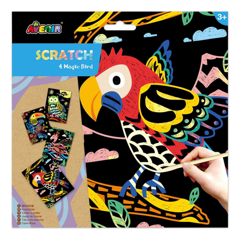 Ζωγραφική Scratch Avenir Magic Bird