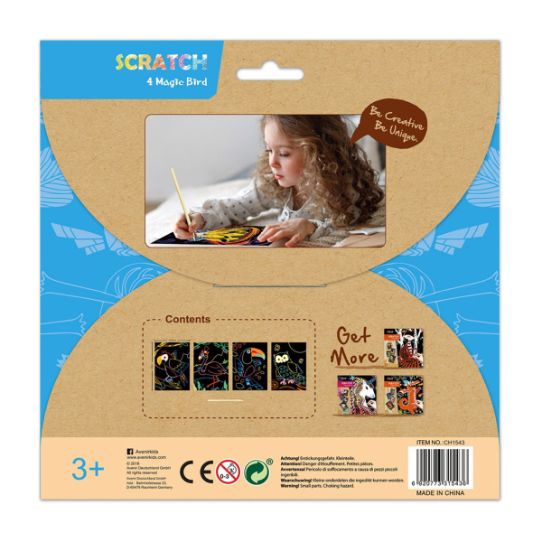 Ζωγραφική Scratch Avenir Magic Bird