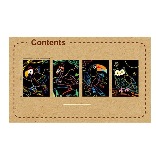 Ζωγραφική Scratch Avenir Magic Bird