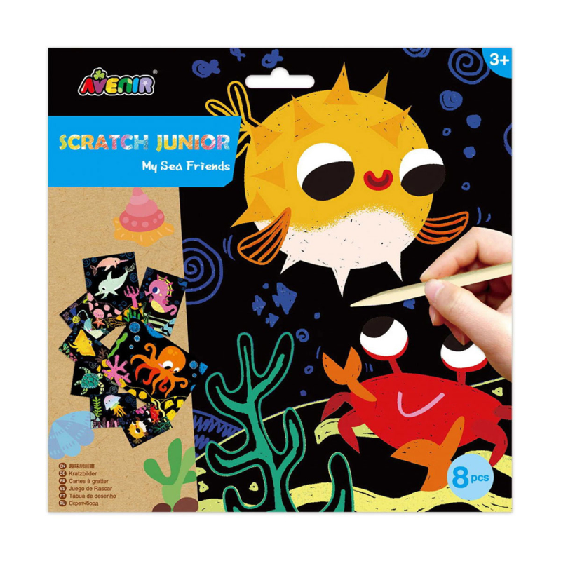 Ζωγραφική Scratch Avenir Sea Friends