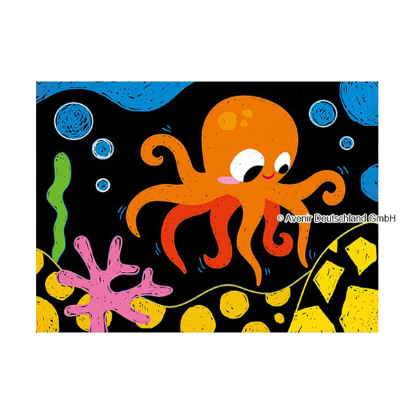 Ζωγραφική Scratch Avenir Sea Friends