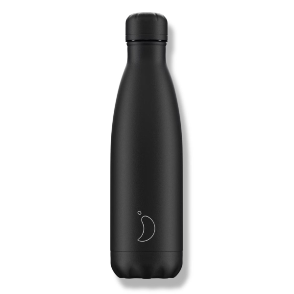 Μπουκάλι Θερμός 500ml Chilly's Bottle All Black