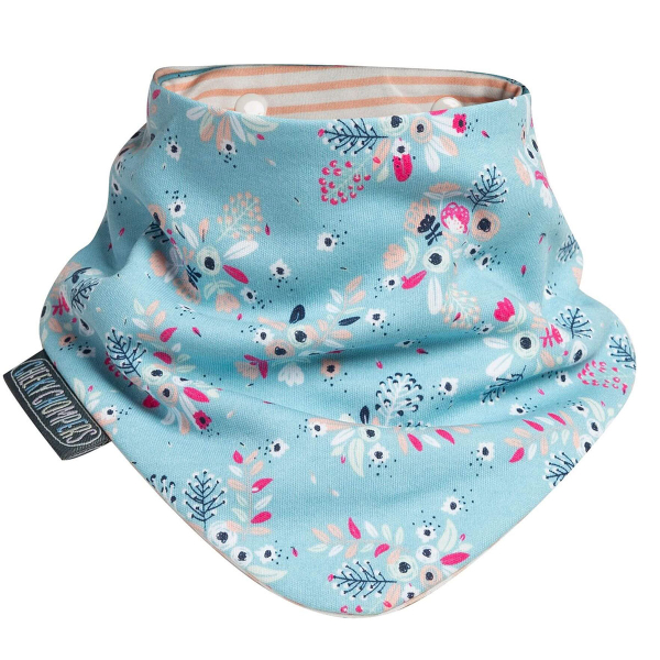 Σαλιάρες - Μπαντάνα 2-24 Μηνών (Σετ 2τμχ) Cheeky Chompers Bloom & Love