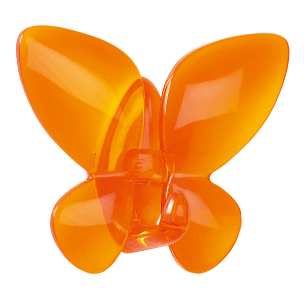 Κρεμαστράκι Αυτοκόλλητο Spirella Mariposa 05211.001 Πορτοκαλί