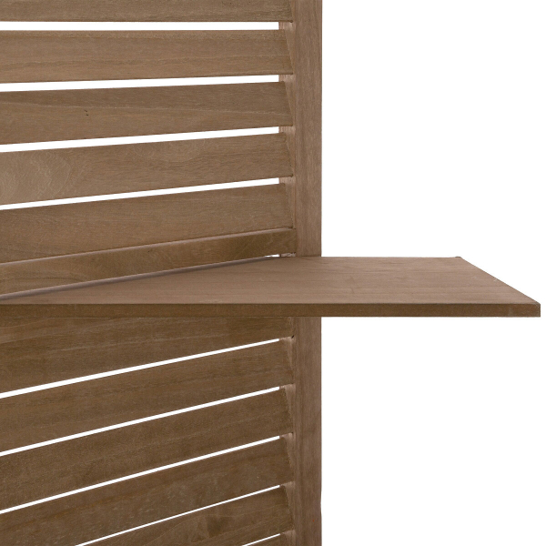 Παραβάν Με 3 Ράφια (120.5x37x170) A-S Wood 157120C