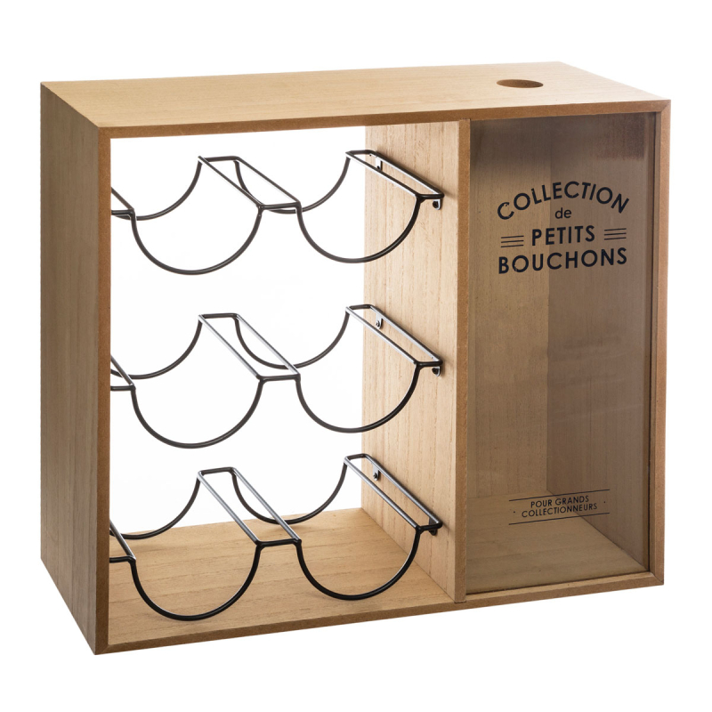 Μπουκαλοθήκη 6 Θέσεων (39.7x15x35) A-S Loft 168388