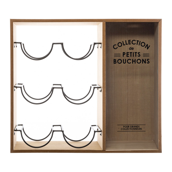 Μπουκαλοθήκη 6 Θέσεων (39.7x15x35) A-S Loft 168388