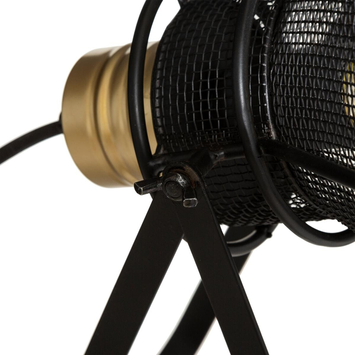 Πορτατίφ A-S Rodo Black 181944 Home Φωτιστικά Επιτραπέζια Spitishop