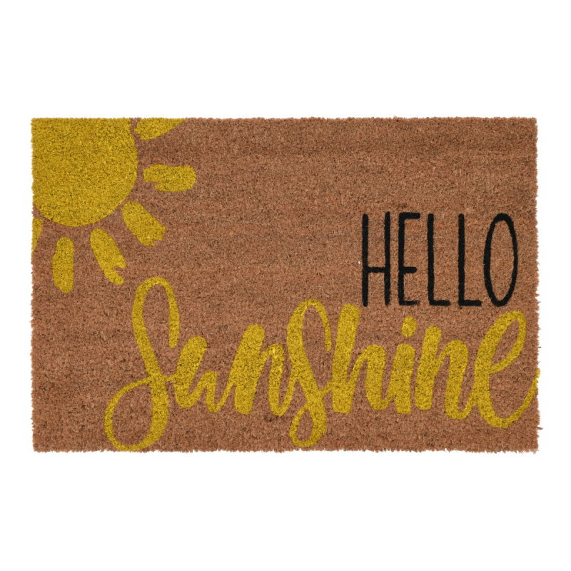 Πατάκι Εισόδου (40x60) K-M A45500360 Hello Sunshine