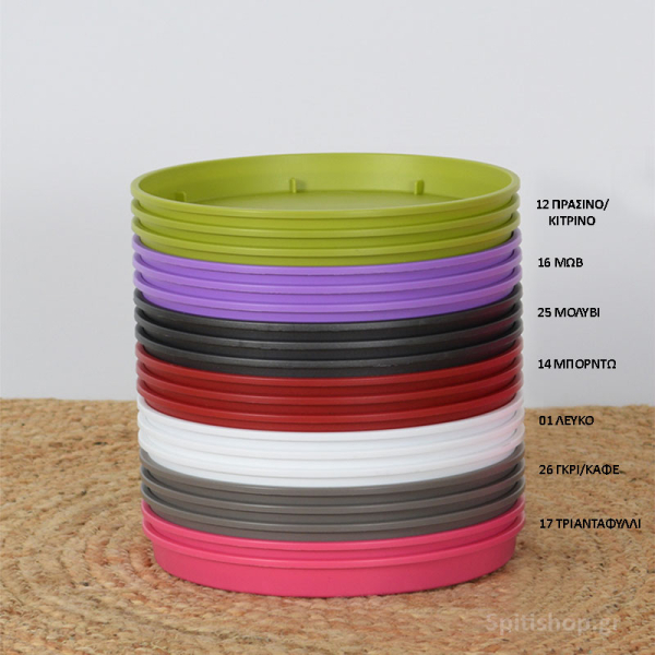 Πιάτο Γλάστρας (Φ20x2) Viomes Linea 891