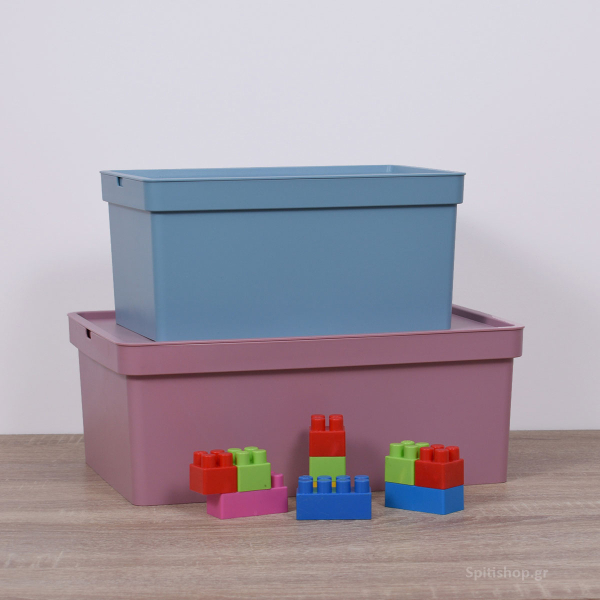 Κουτί Αποθήκευσης (35x25.5x13.5) Viomes Nova 690-76 Ροζ Σκούρο