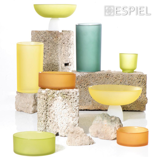 Διακοσμητικό Μπώλ (Φ12x5.5) Espiel Caprice Lime DAC1718K6