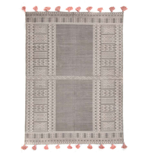 Χαλί All Season (100x160) Royal Carpet Lotus Cotton Kilim 141 Rose