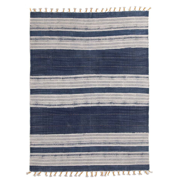 Χαλί All Season (140x200) Royal Carpet Lotus Cotton Kilim 035 Black