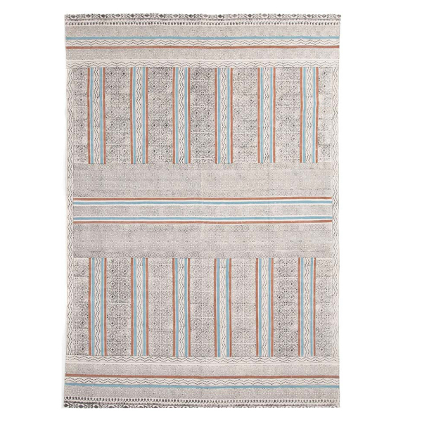 Χαλί Διαδρόμου (70x140) Royal Carpet Lotus Cotton Kilim 421 Grey/Beige