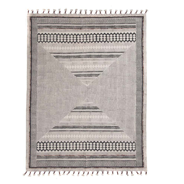 Χαλί Διαδρόμου (70x140) Royal Carpets Lotus Cotton Kilim 463 Grey/Beige