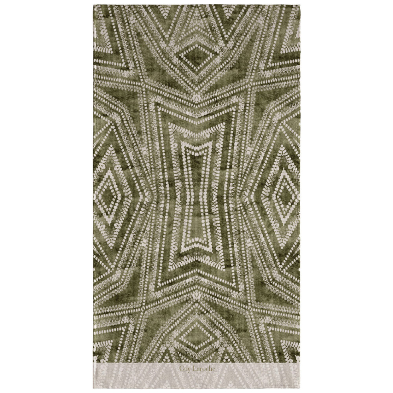 Πετσέτα Θαλάσσης Guy Laroche Printed 2203 Khaki