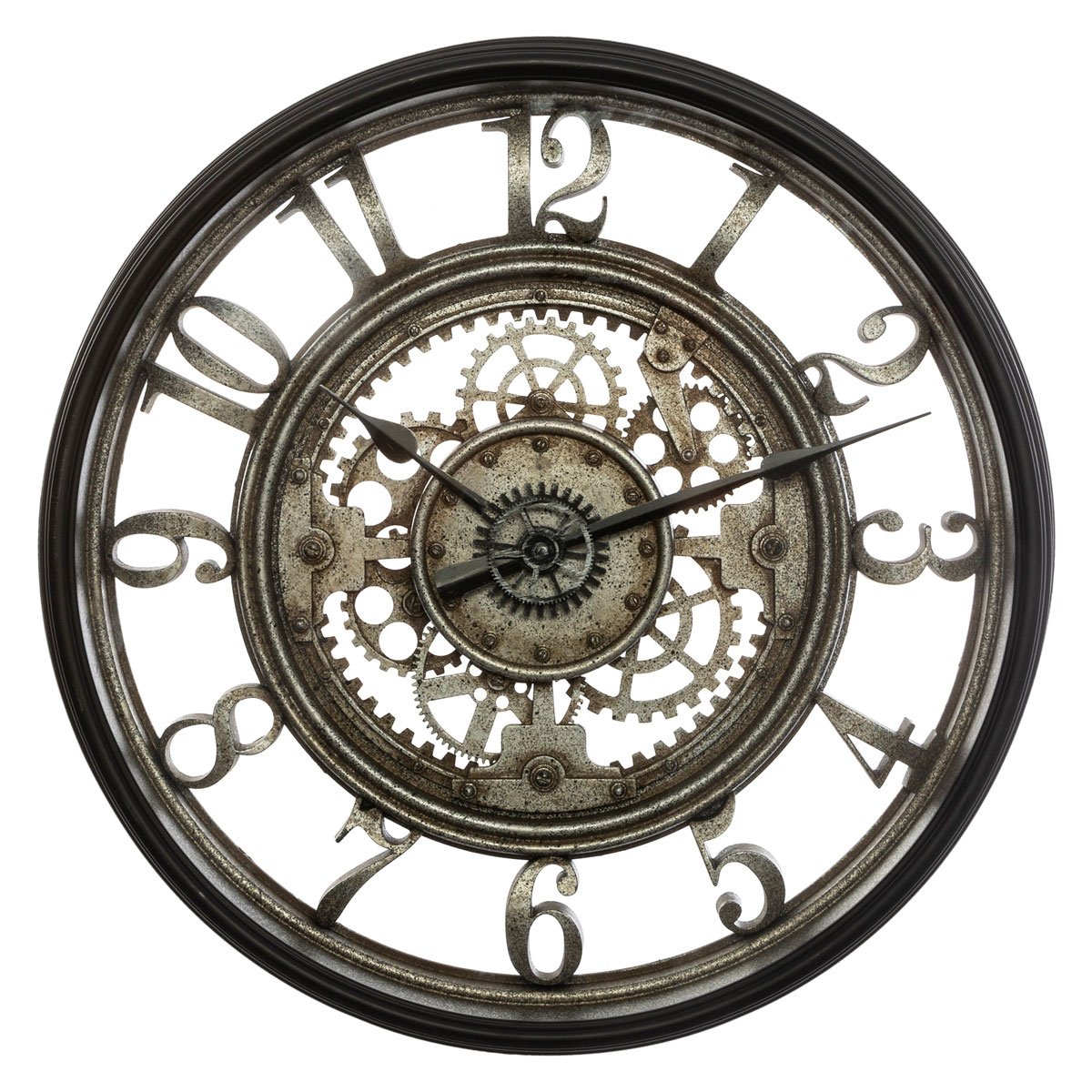 Ρολόι Τοίχου (Φ51) Αθόρυβο A-S Gris 169312 206390