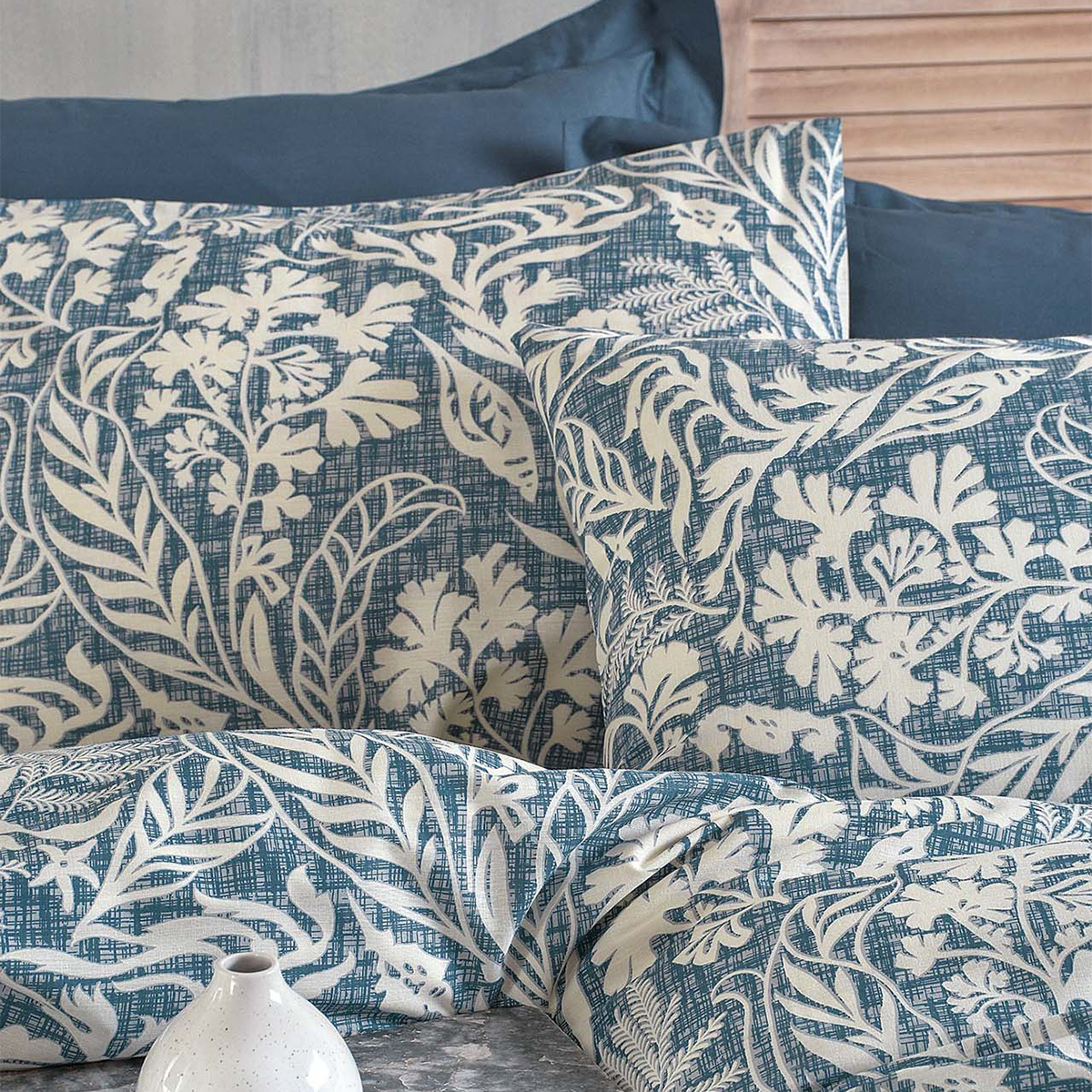 Παπλωματοθήκη Μονή (Σετ 160x250) Rythmos Next Maira Blue φωτογραφία