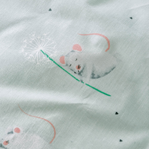 Κουβερλί Μονό (Σετ 160x240) Rythmos Kids Jerom Aqua