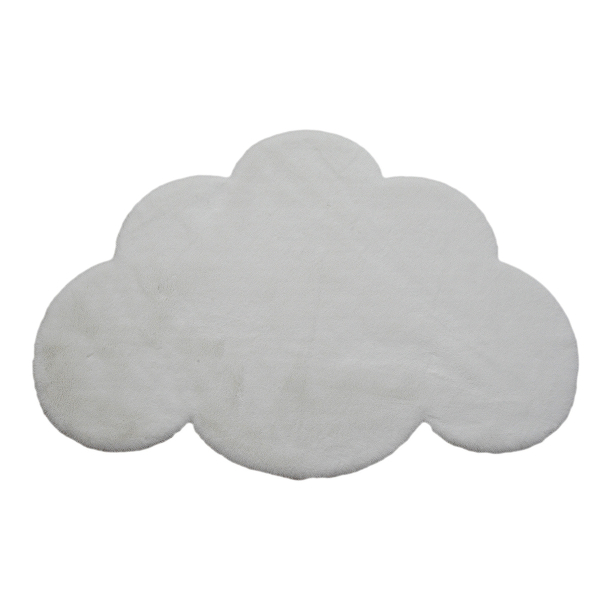 Παιδικό Γούνινο Χαλί (100x145) New Plan Puffy FC1 Ivory Cloud