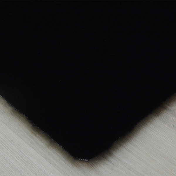 Γούνινο Χαλί Διαδρόμου (90x125) New Plan Puffy FC9 Black