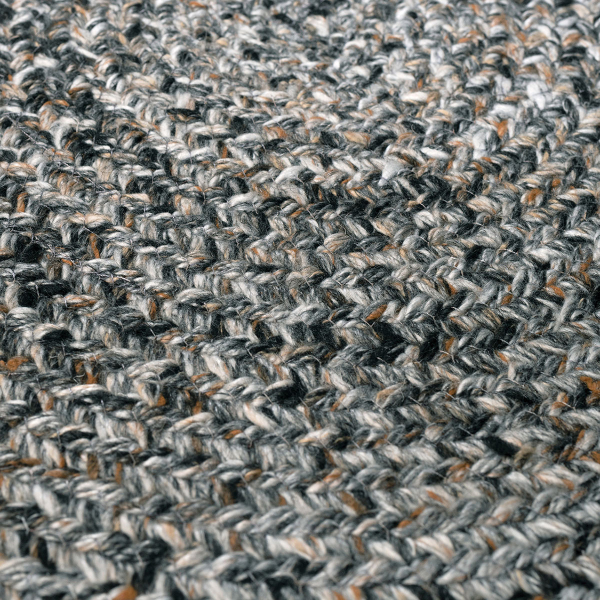 Οβάλ Χαλί All Season (160x230) Βιοκαρπέτ Marivan Charcoal Mustard