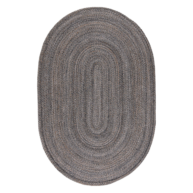 Οβάλ Χαλί All Season (200x290) Βιοκαρπέτ Marivan Charcoal Mustard