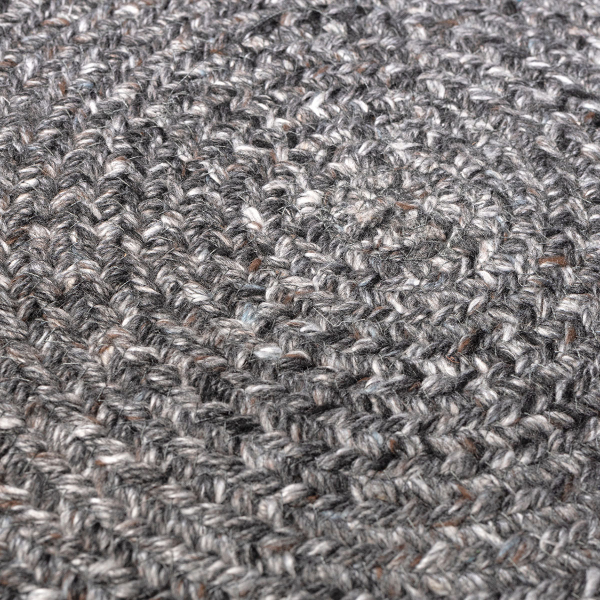 Οβάλ Χαλί All Season (200x290) Βιοκαρπέτ Marivan Charcoal Grey