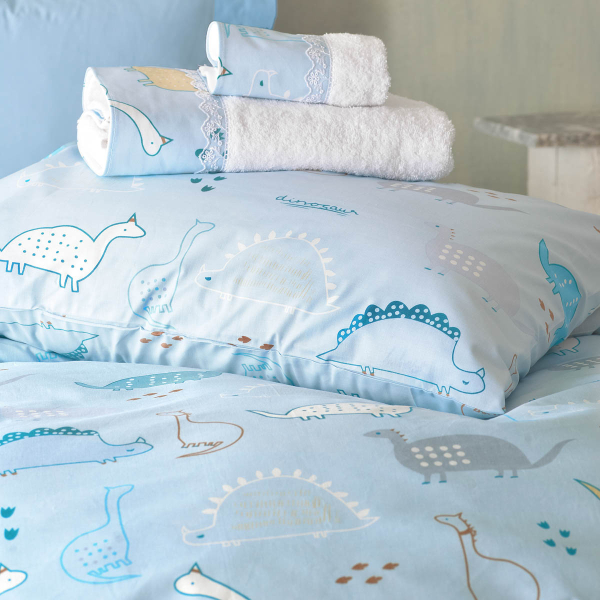 Παπλωματοθήκη Μονή (Σετ 160x250) Rythmos Kids Stomp