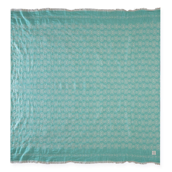 Πετσέτα Παραλίας - Κουβέρτα Πικ-Νικ (180x180) Nef-Nef North Aqua