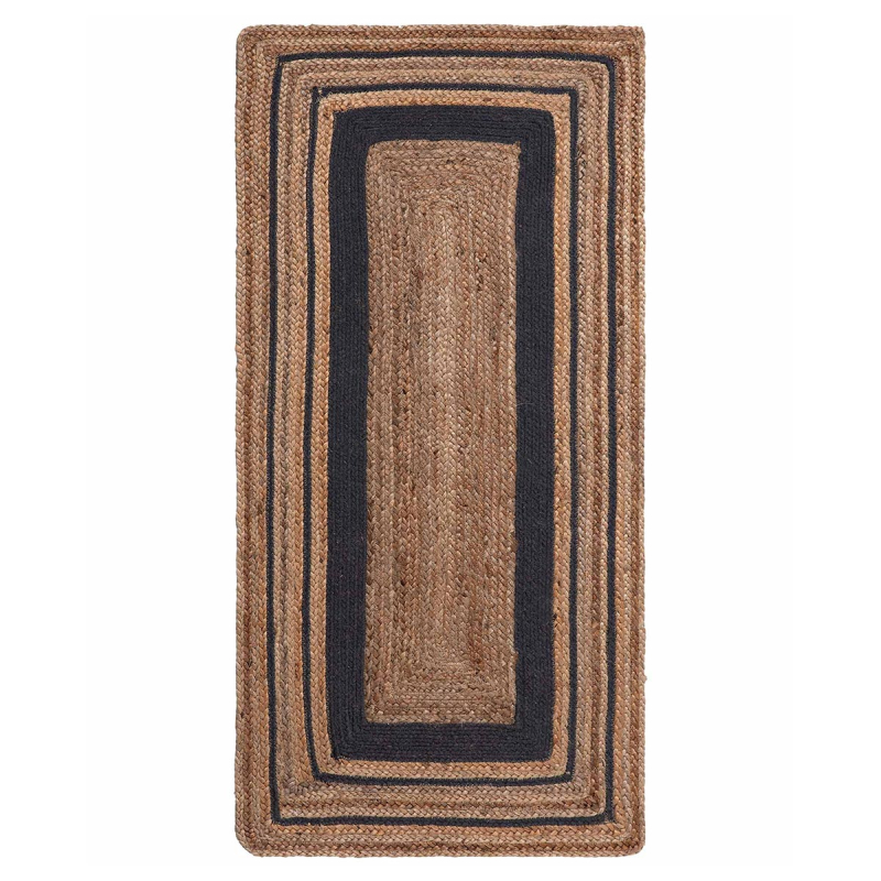 Χαλί Καλοκαιρινό (160x230) Silk Fashion 1730 Natural/Black